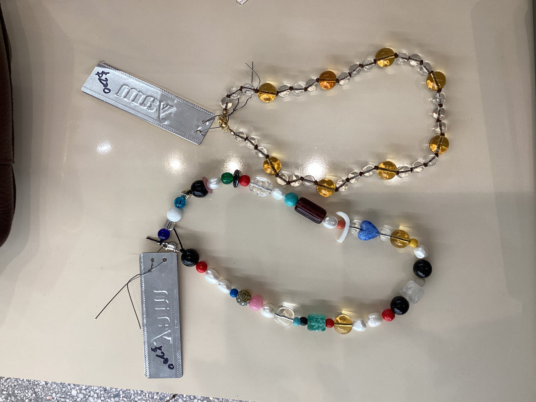 Yam necklaces