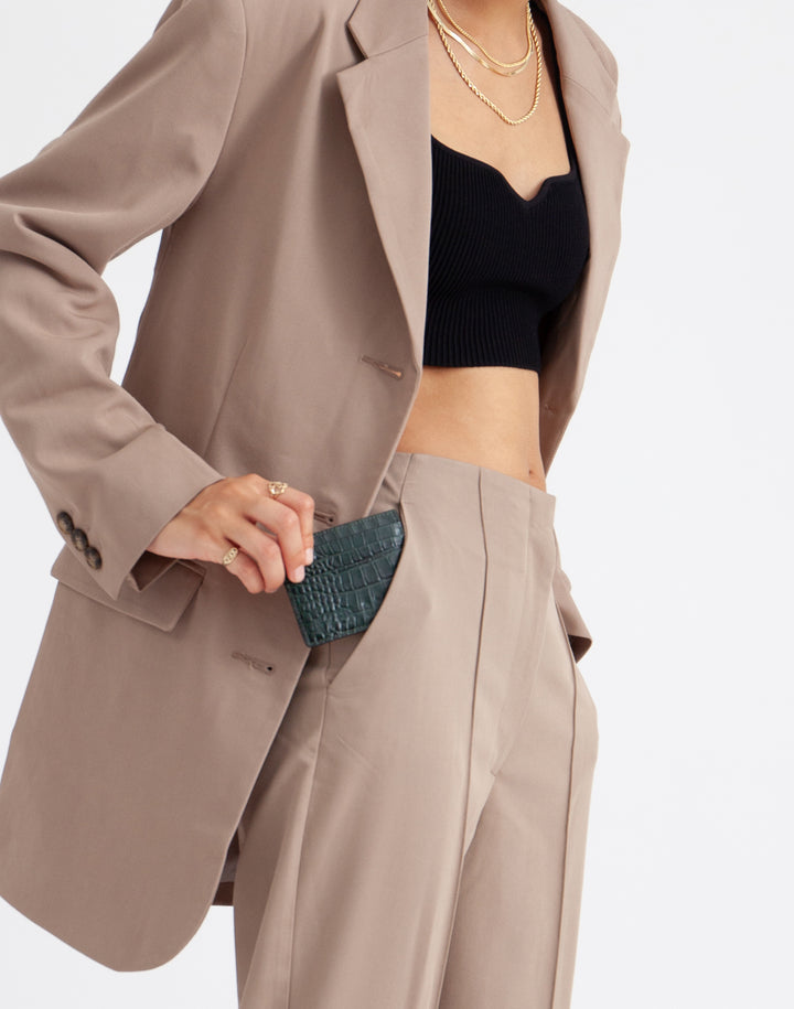 Hyer Goods_Card Wallet_emerald green crocodile_#color_emerald-croco