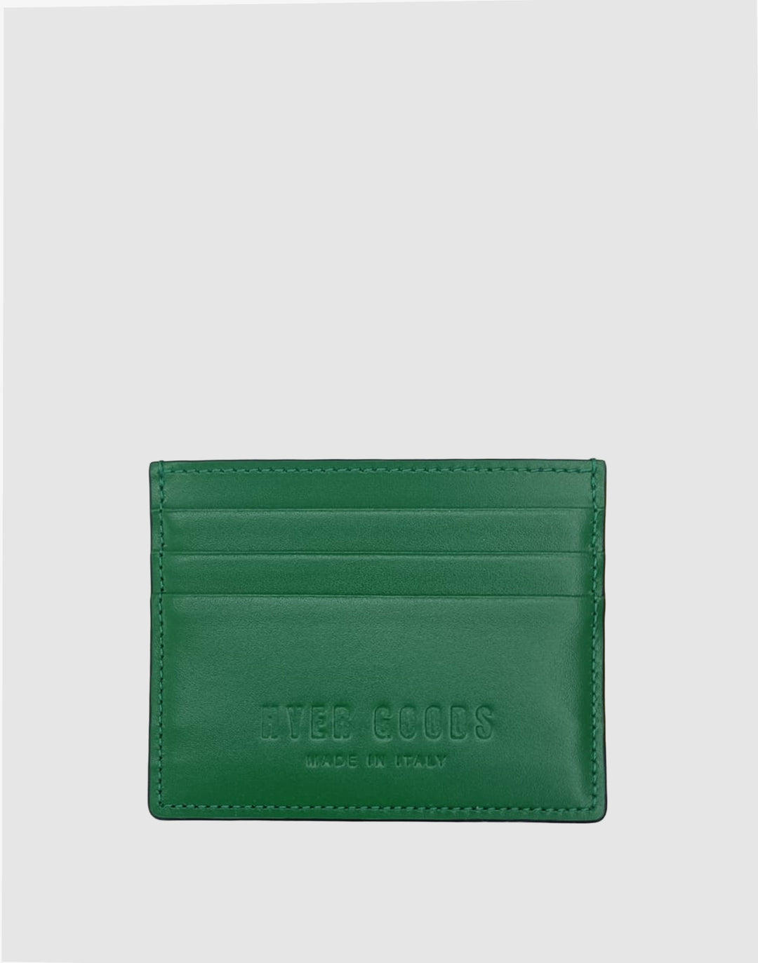 Hyer Goods_Certo Italian Card Wallet_kelly Green#color_green