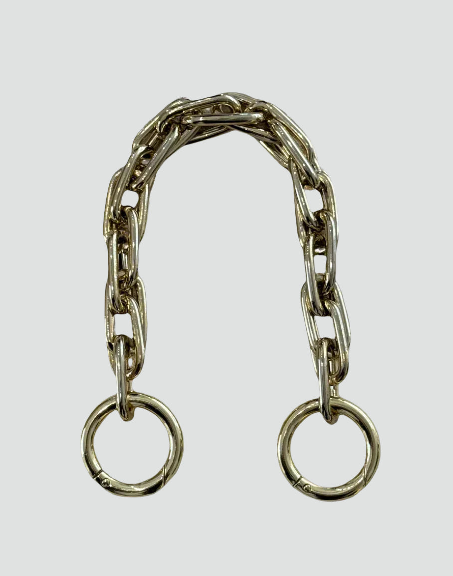 removable silver chain strap #color_gold