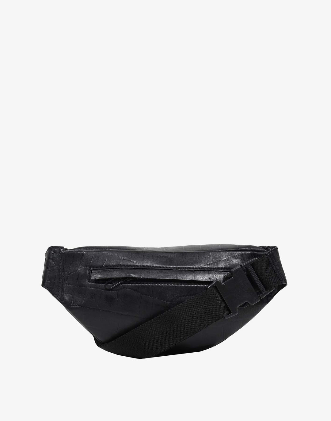 Hyer Goods_Fanny pack_black croc_#color_black-croc