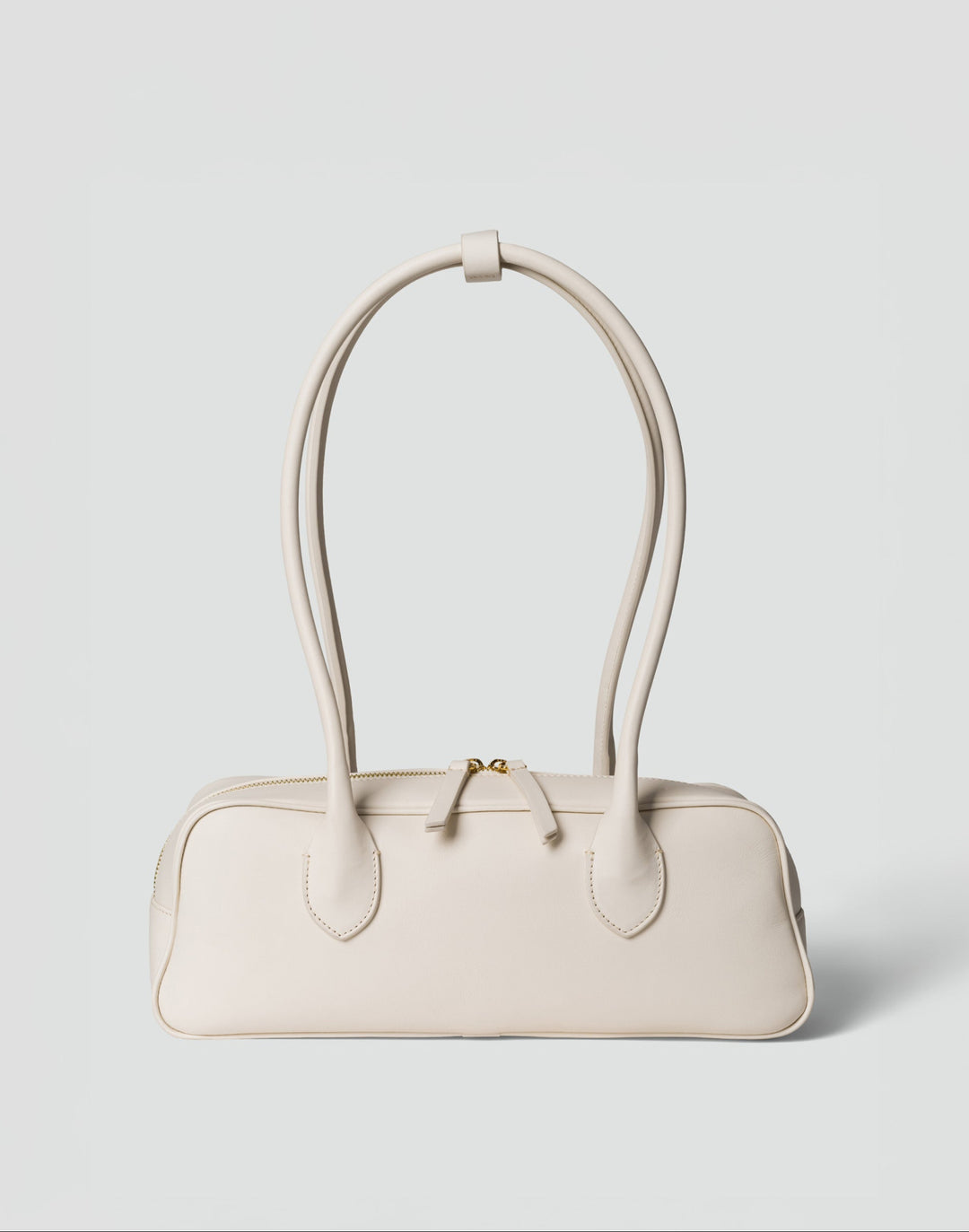 HYER GOODS La Strada East West Bag in off-white #color_off-white