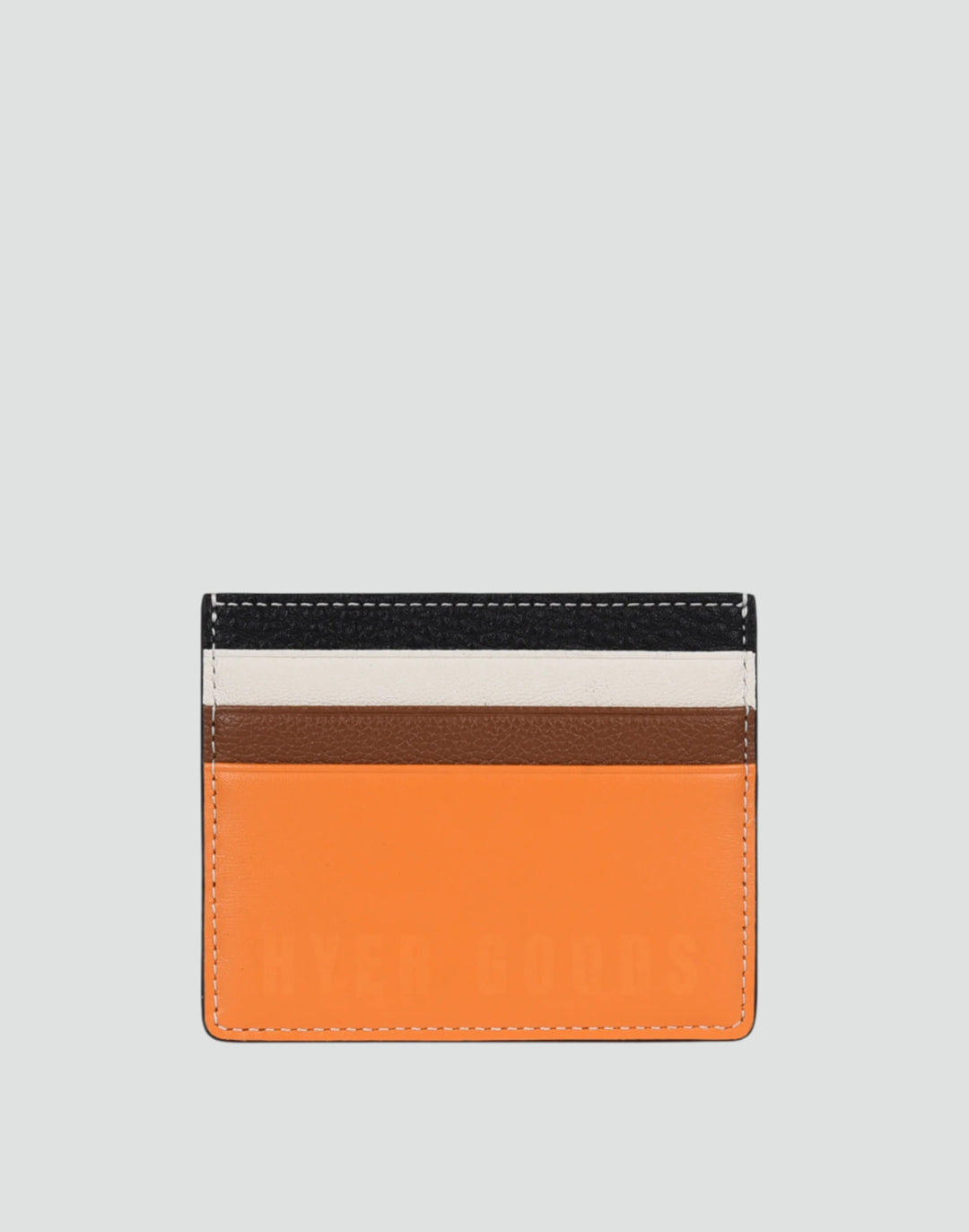 Hyer Goods_Card Wallet_Orange Colorblock#color_orange-colorblock