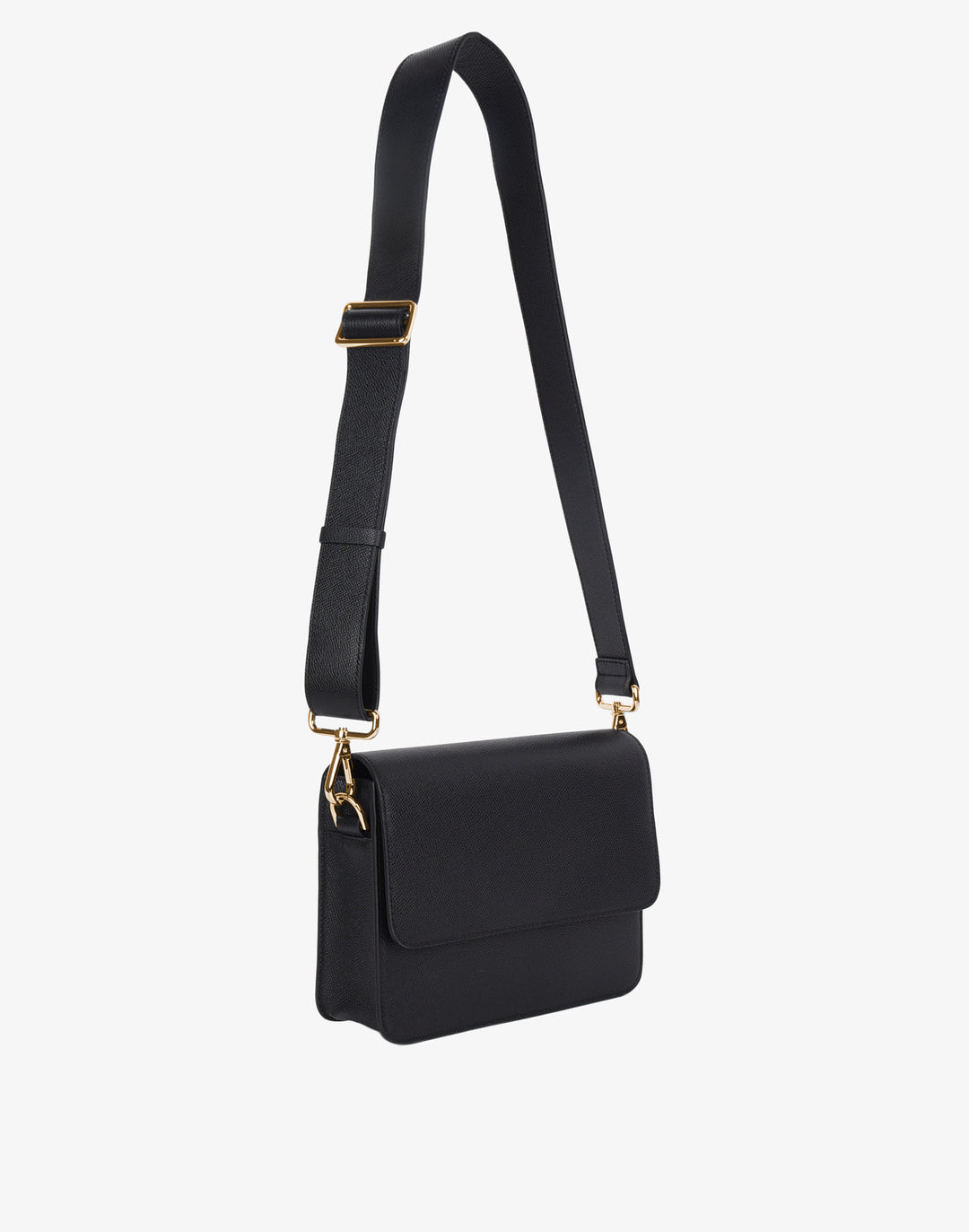 hyer goods recycled leather crossbody satchel bag black OLD