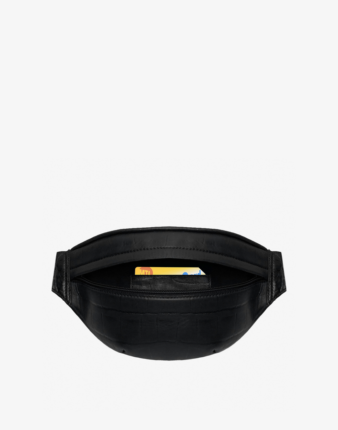 Hyer Goods_Fanny pack_black croc_#color_black-croc