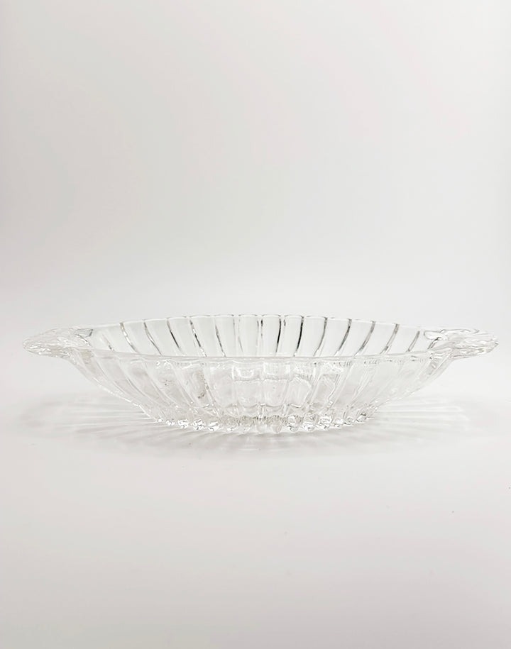 Vintage Oval Glass Dish