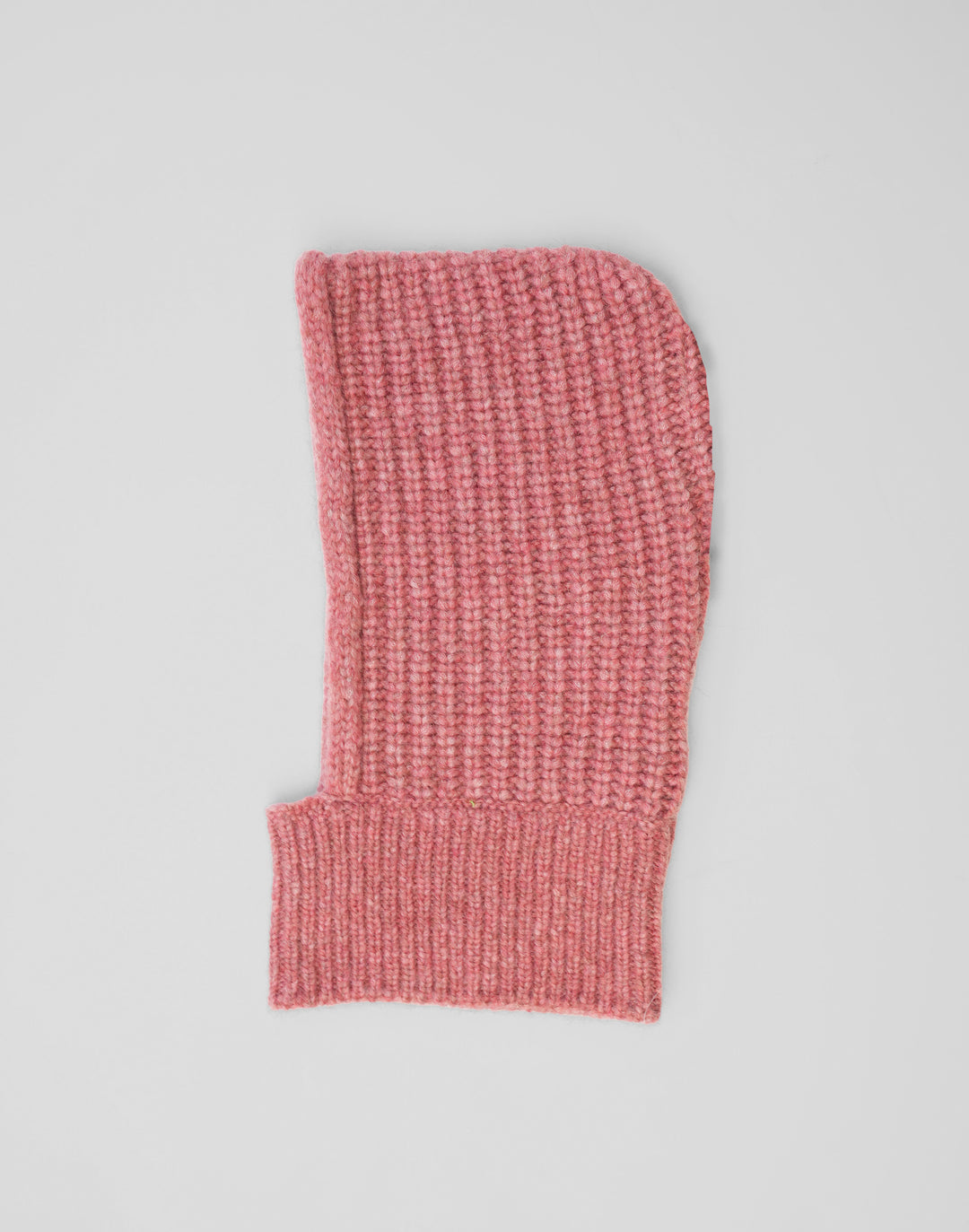 HYER GOODS chunky alpaca wool balaclava #color_dusty-pink