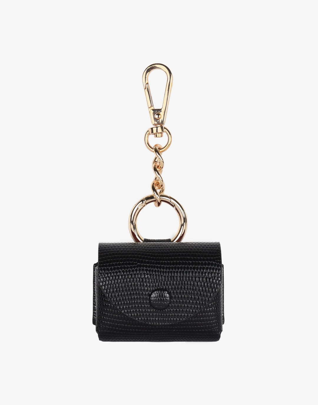 Airpods 3 Gucci Logo Leather Case - Black in Pakistan