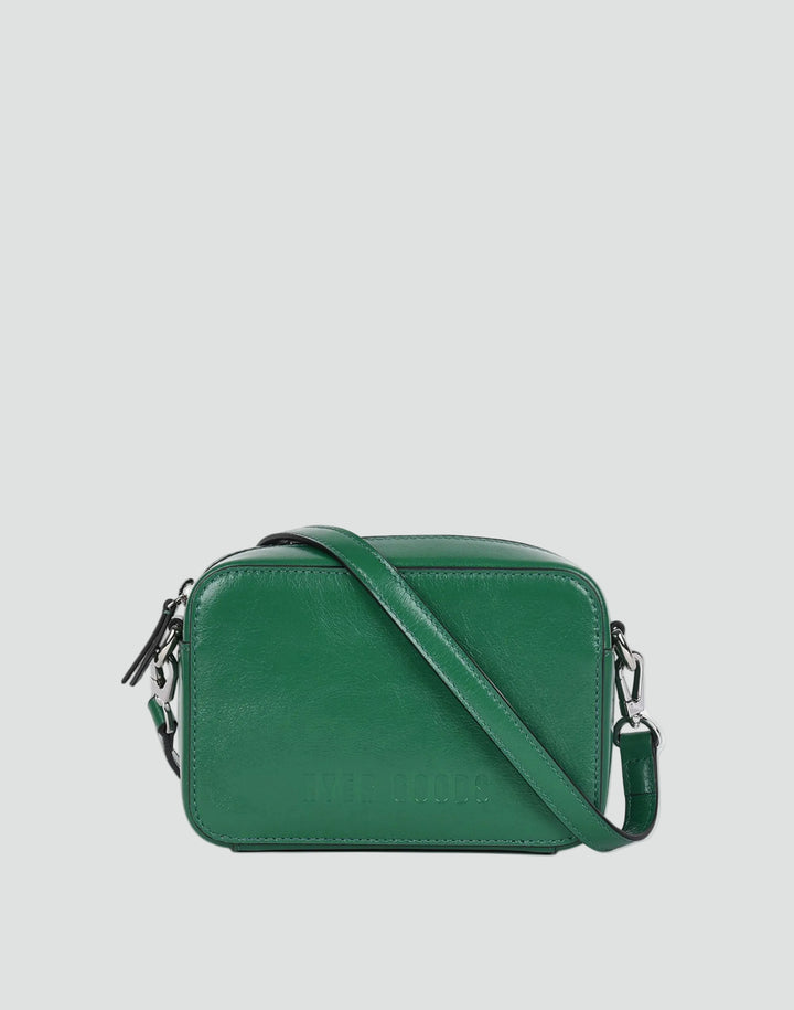 Luxe Camera Bag- Glazed Green