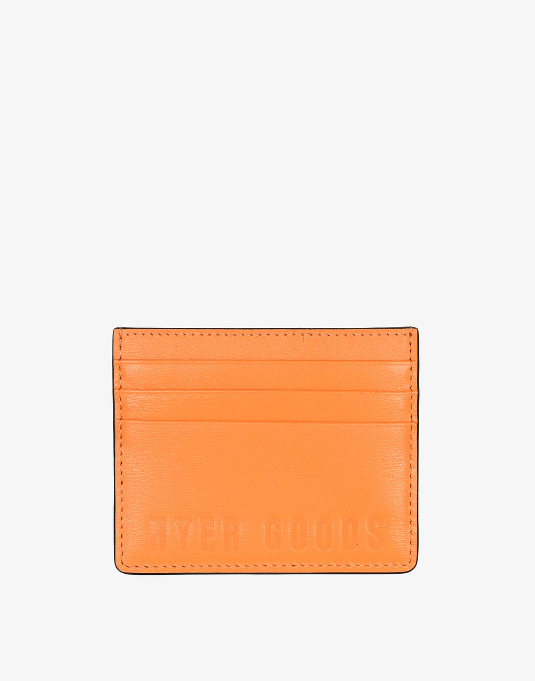 Hyer Goods_Card Wallet_neon orange_#color_neon-orange
