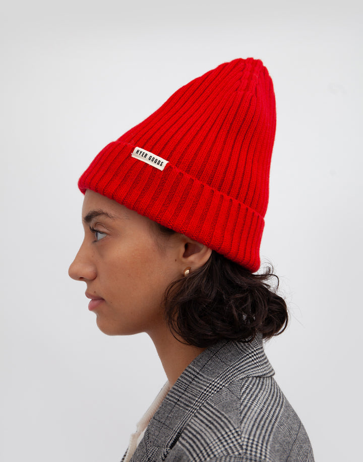 Hyer Goods_A Better Beanie_cherry red_#color_red