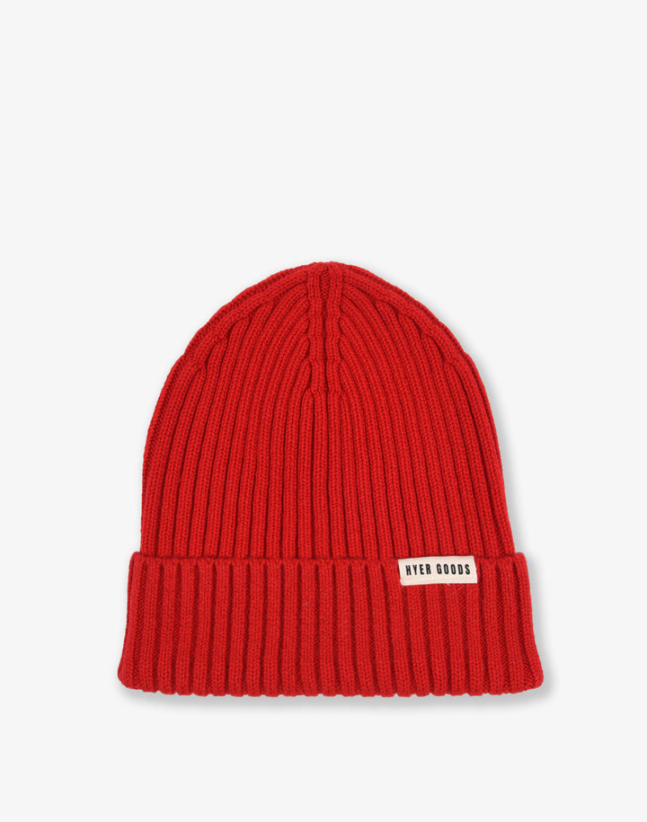 Hyer Goods_A Better Beanie_Cashmere_Cherry_Red_#color_cherry-red