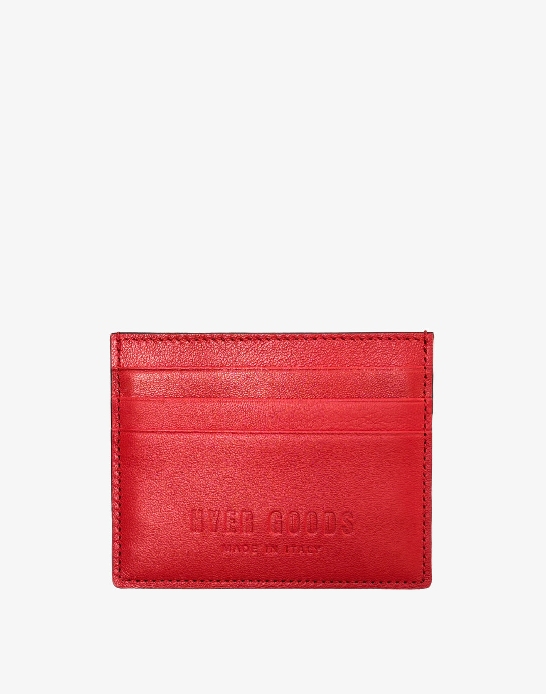 Hyer Goods_Certo Italian Card Wallet_Valentino Red
#color_valentino-red