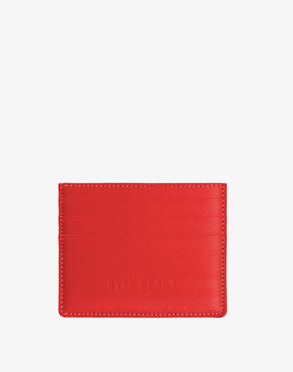 Hyer Goods_Certo Italian Card Wallet_Valentino Red
#color_valentino-red