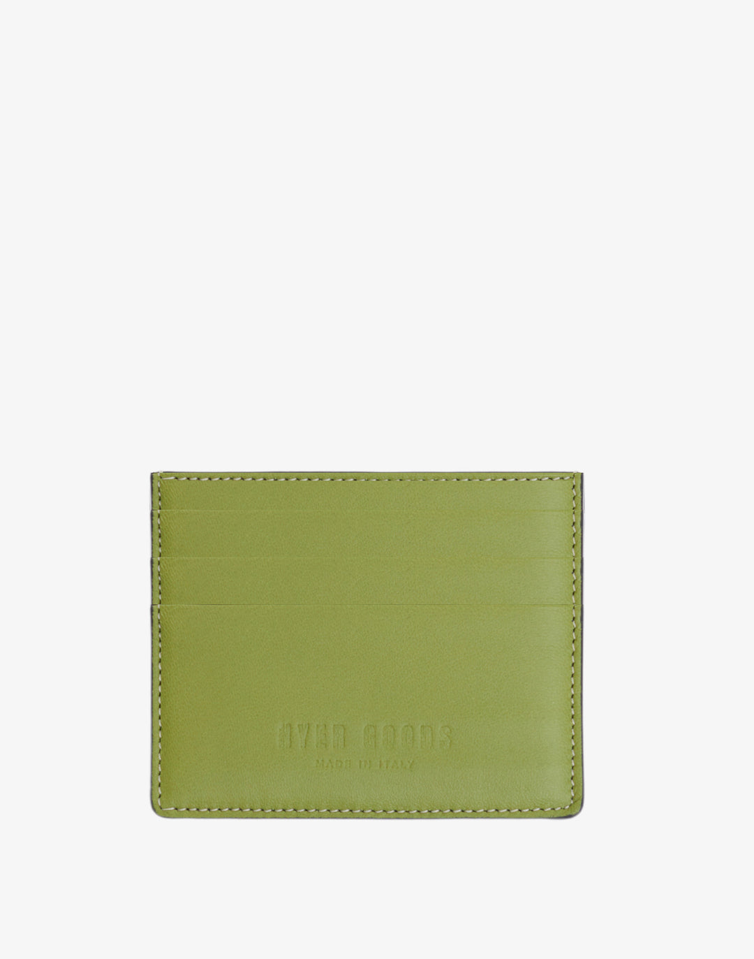 Hyer Goods_Certo Italian Card Wallet_Vert Anis Lime Green#color_vert-anis