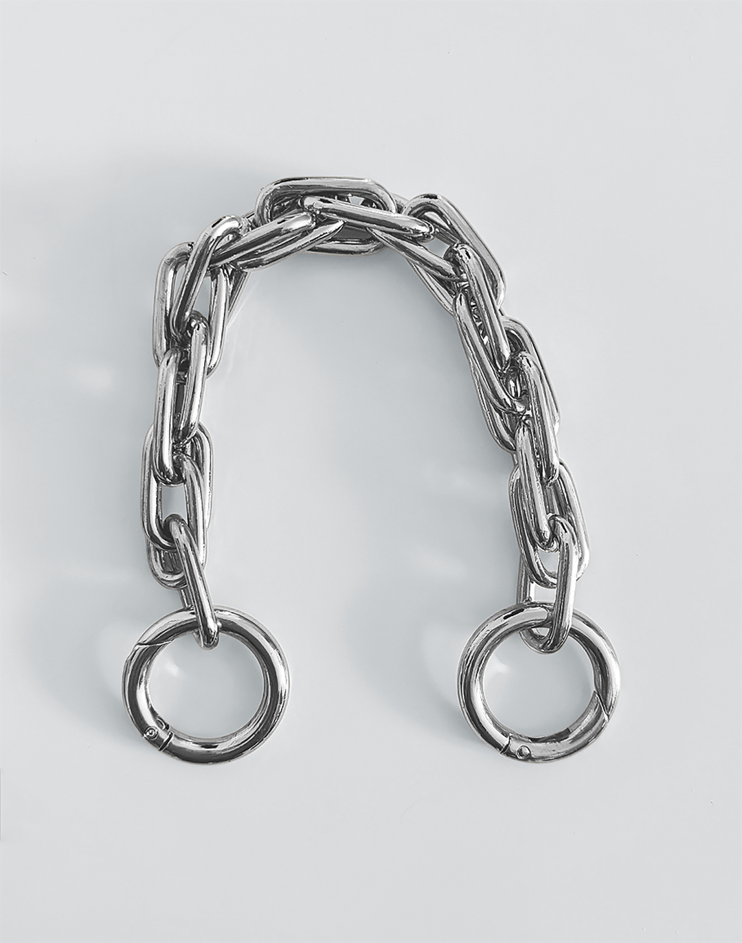 removable silver chain strap #color_silver
