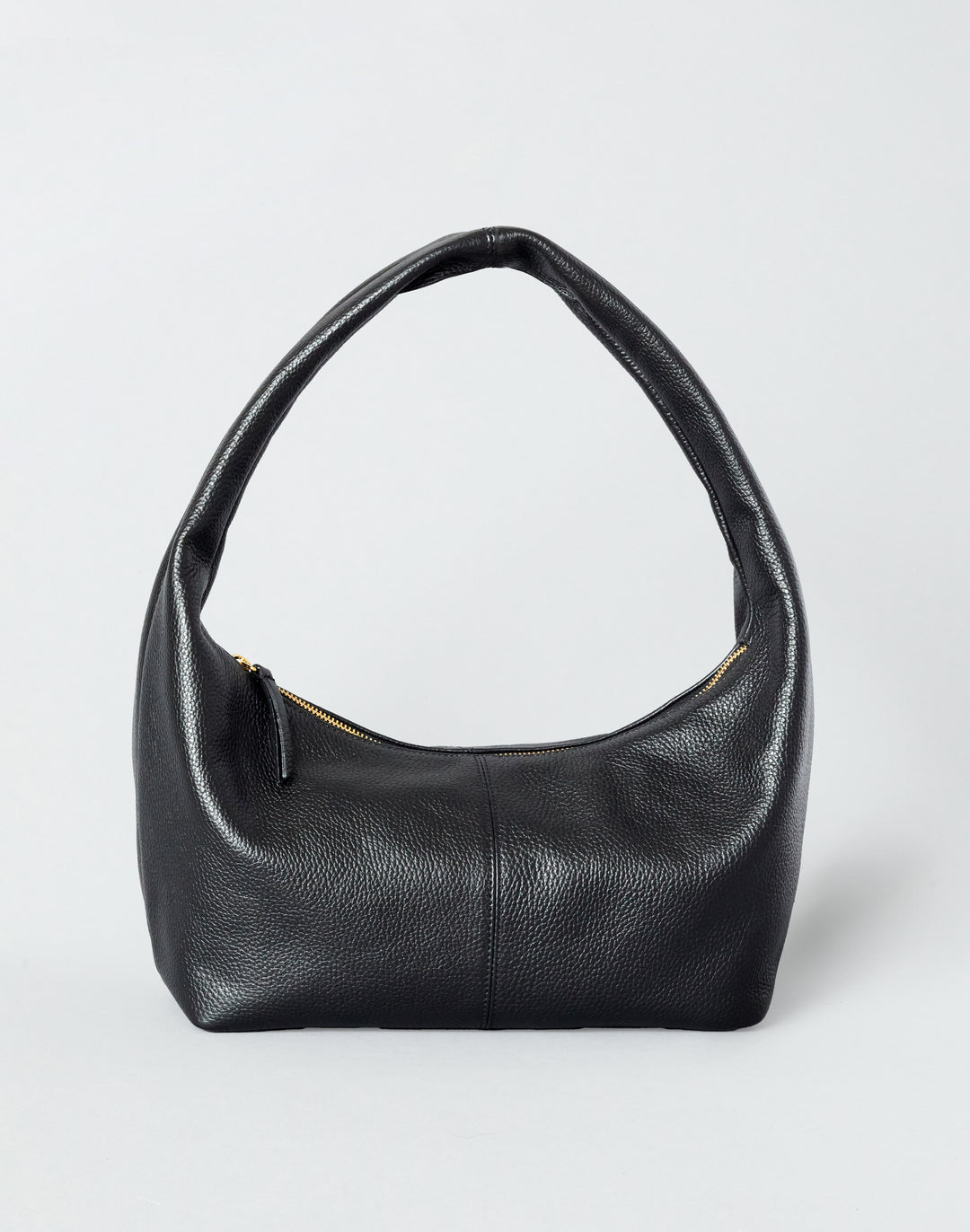HYER GOODS slouchy everyday shoulder bag #color_black-gold