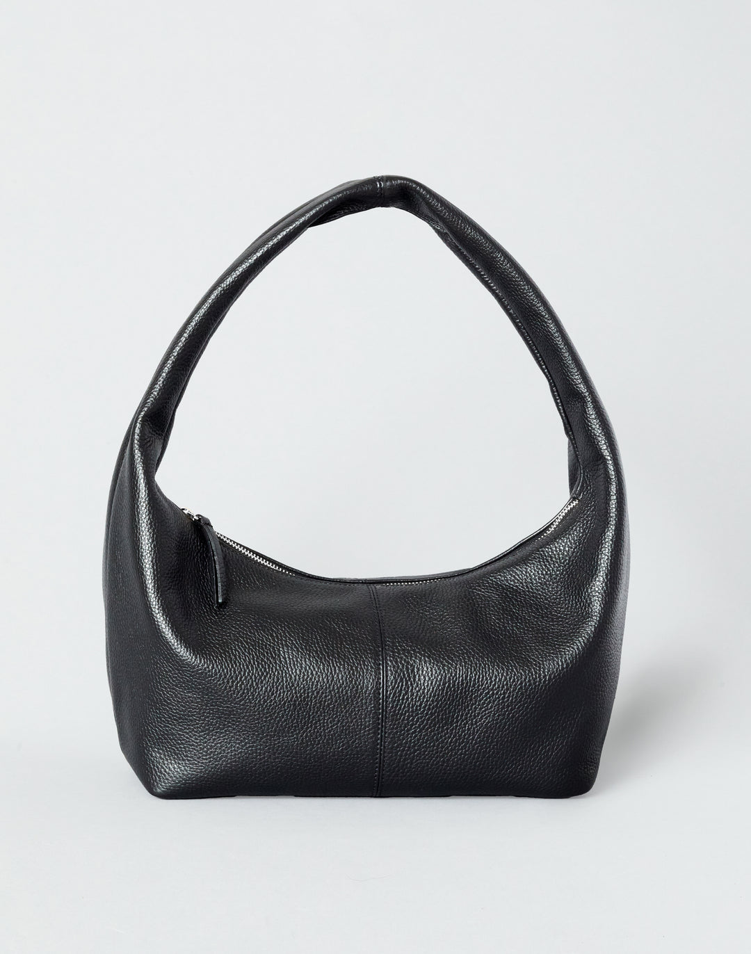 HYER GOODS slouchy everyday shoulder bag #color_black-silver