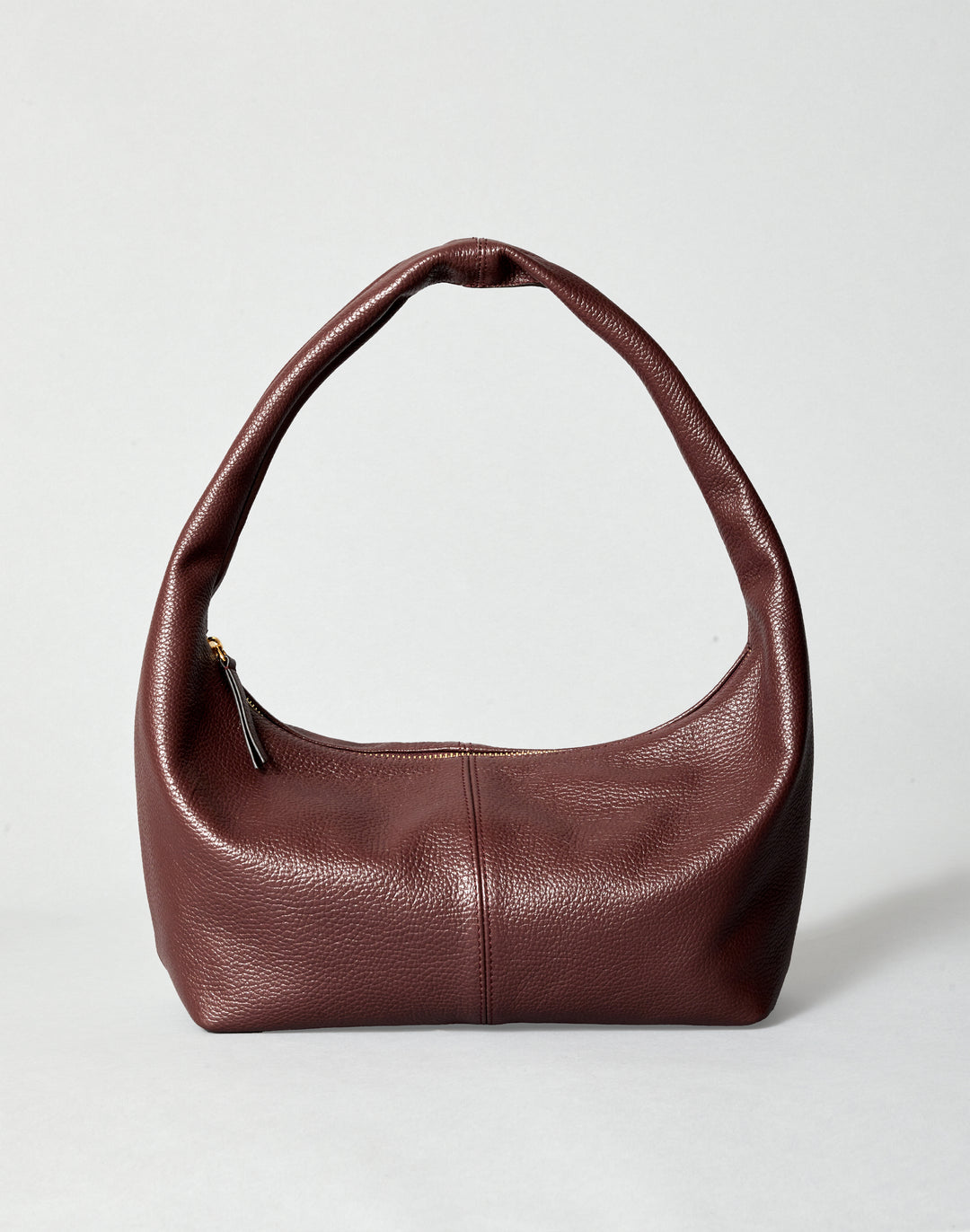 HYER GOODS slouchy everyday shoulder bag #color_burgundy