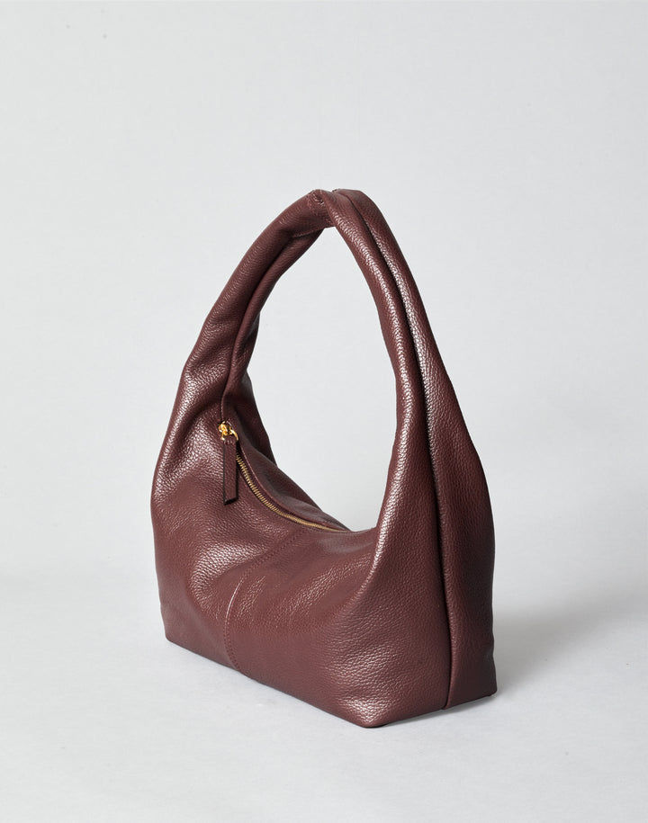 HYER GOODS slouchy everyday shoulder bag #color_burgundy