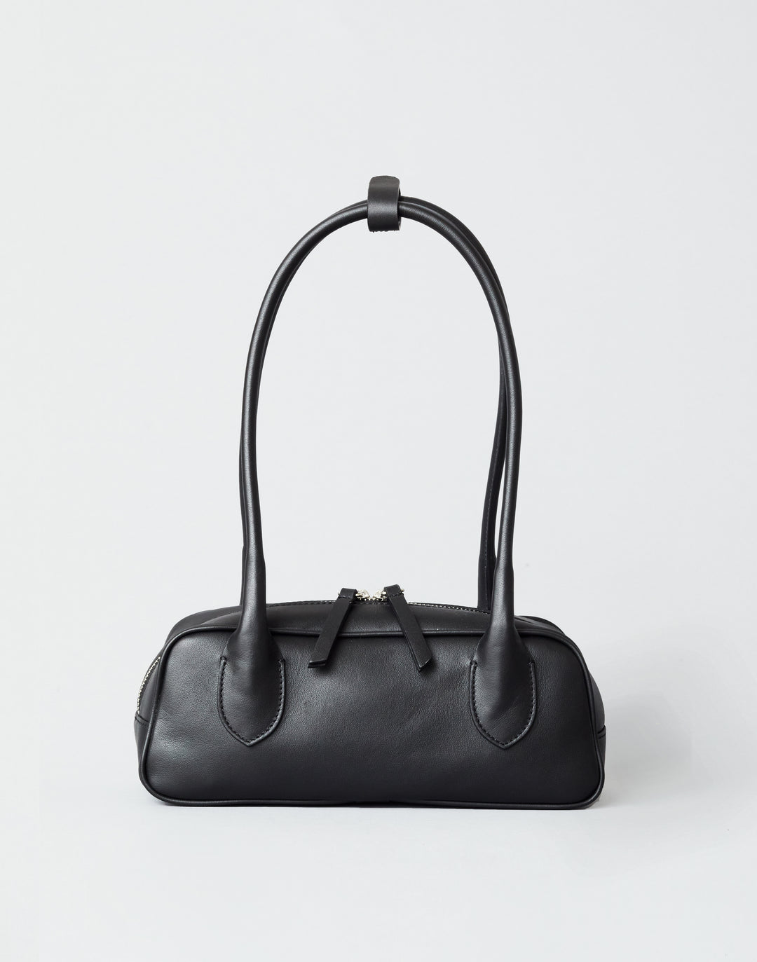 HYER GOODS Mini La Strada East West Bag #color_black-silver