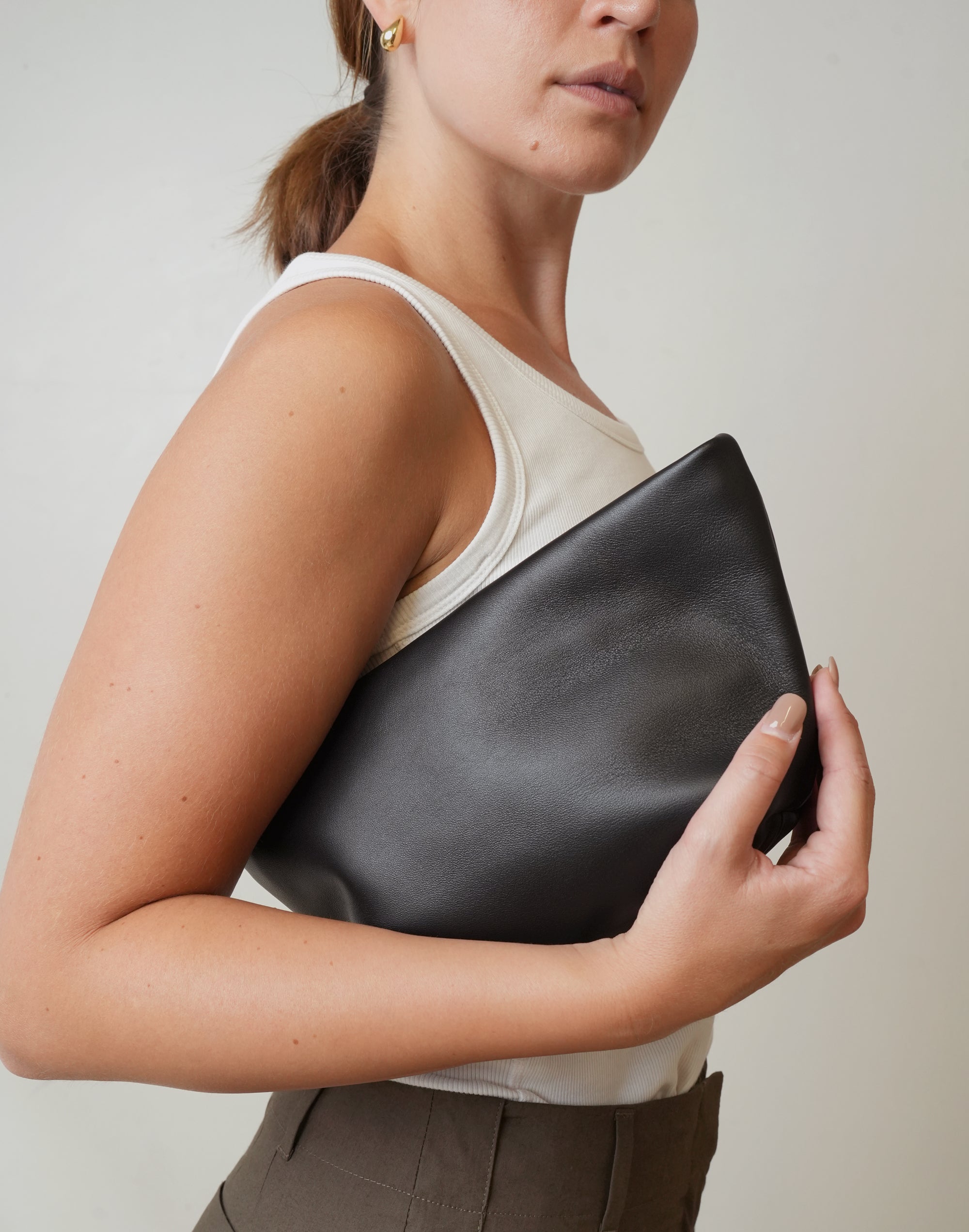 La Sala Convertible Leather Bag | Italian Shoulder & Crossbody Bag