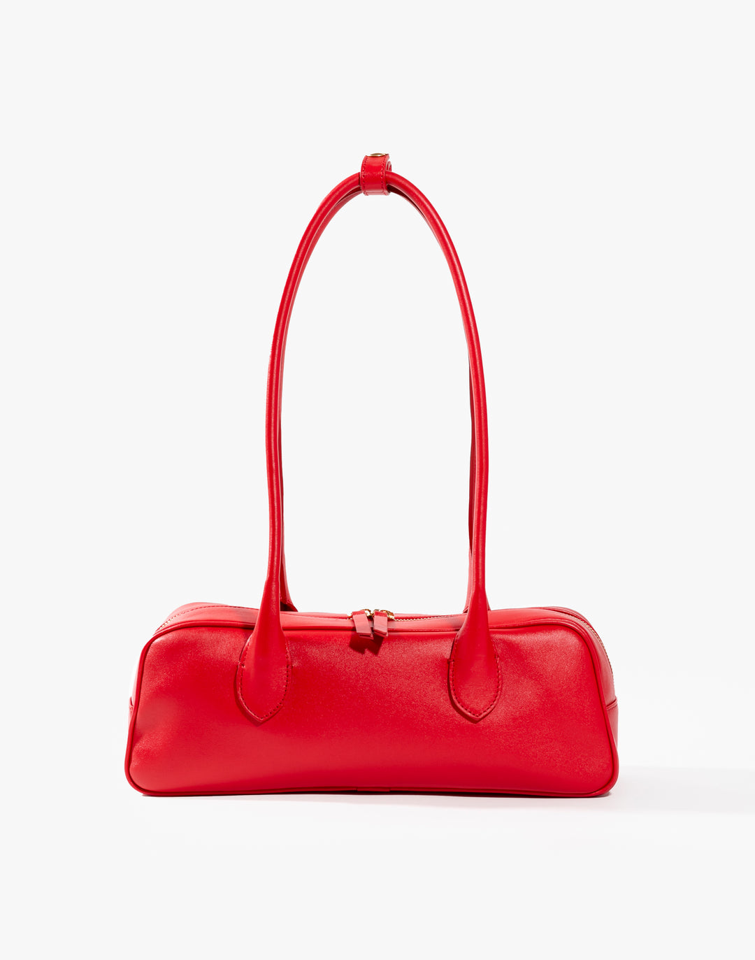 HYER GOODS La Strada East West Bag in Red #color_valentino-red