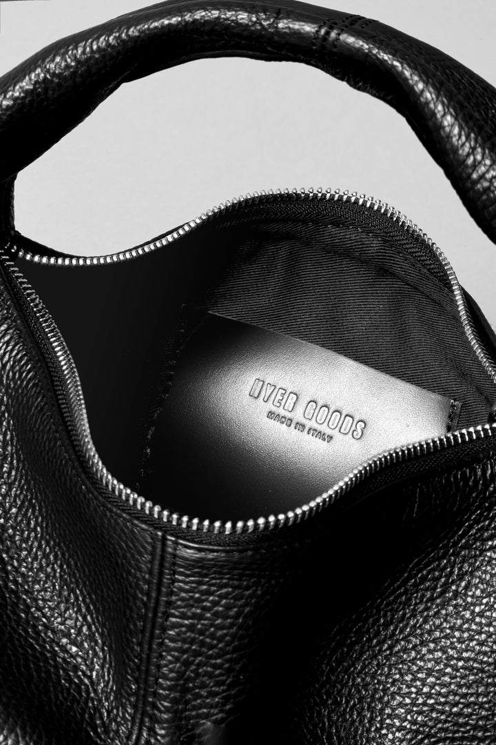 HYER GOODS Mini everyday BLACK MINI EVERYDAY shoulder bag #color_black-silver