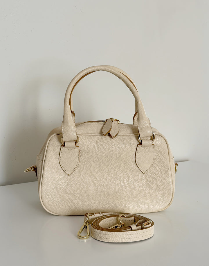 cream top handle bag #color_off-white