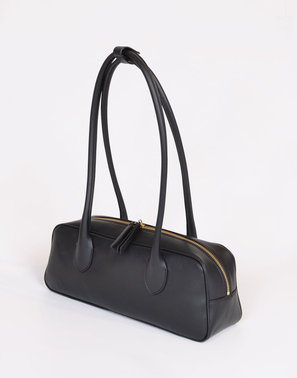 HYER GOODS La Strada East West Bag in Black #color_black