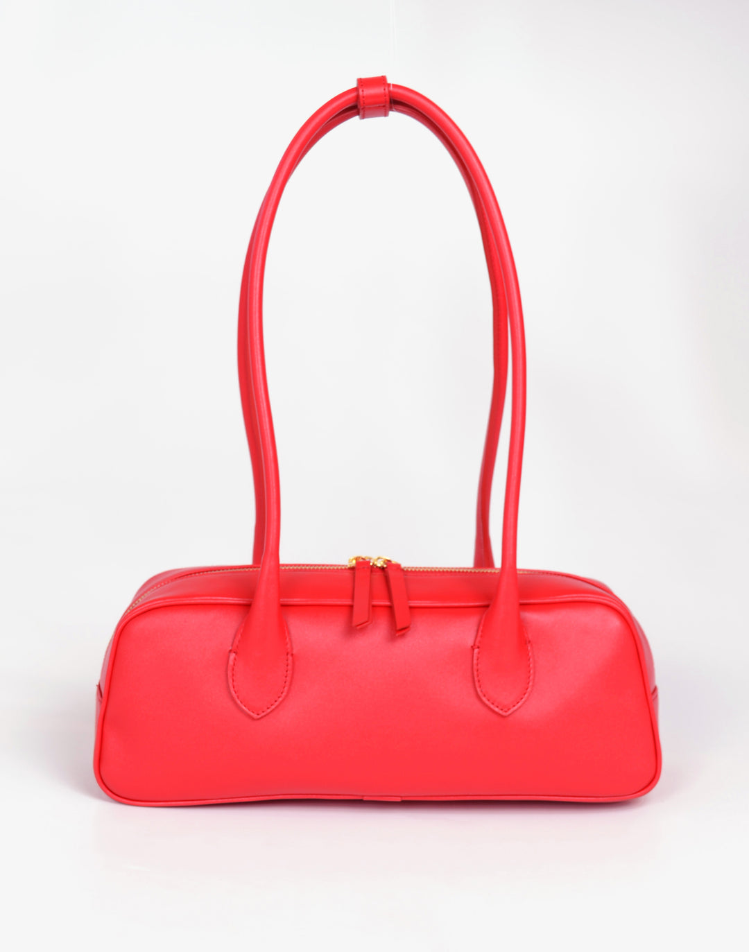 HYER GOODS La Strada East West Bag in Red #color_valentino-red