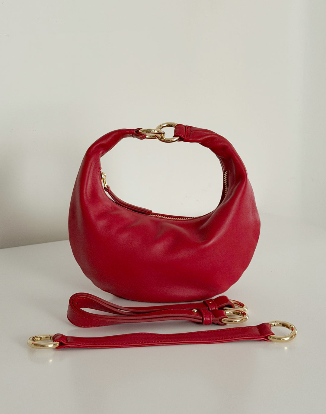 micro ring bag in red #color_red