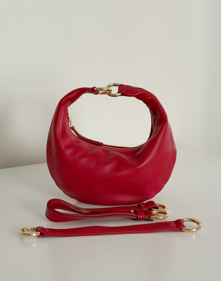 micro ring bag in red #color_red