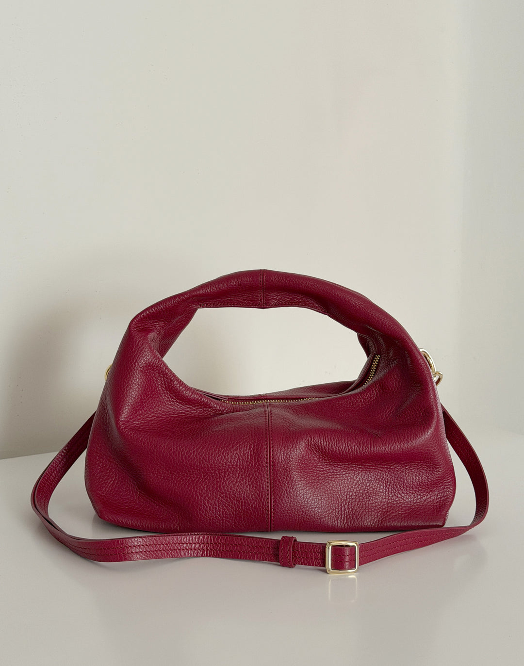 HYER GOODS mini everyday shoulder bag #color_cherry-red