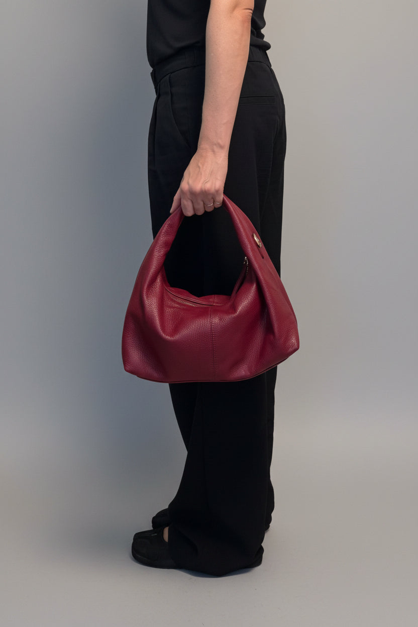 HYER GOODS mini everyday shoulder bag #color_cherry-red