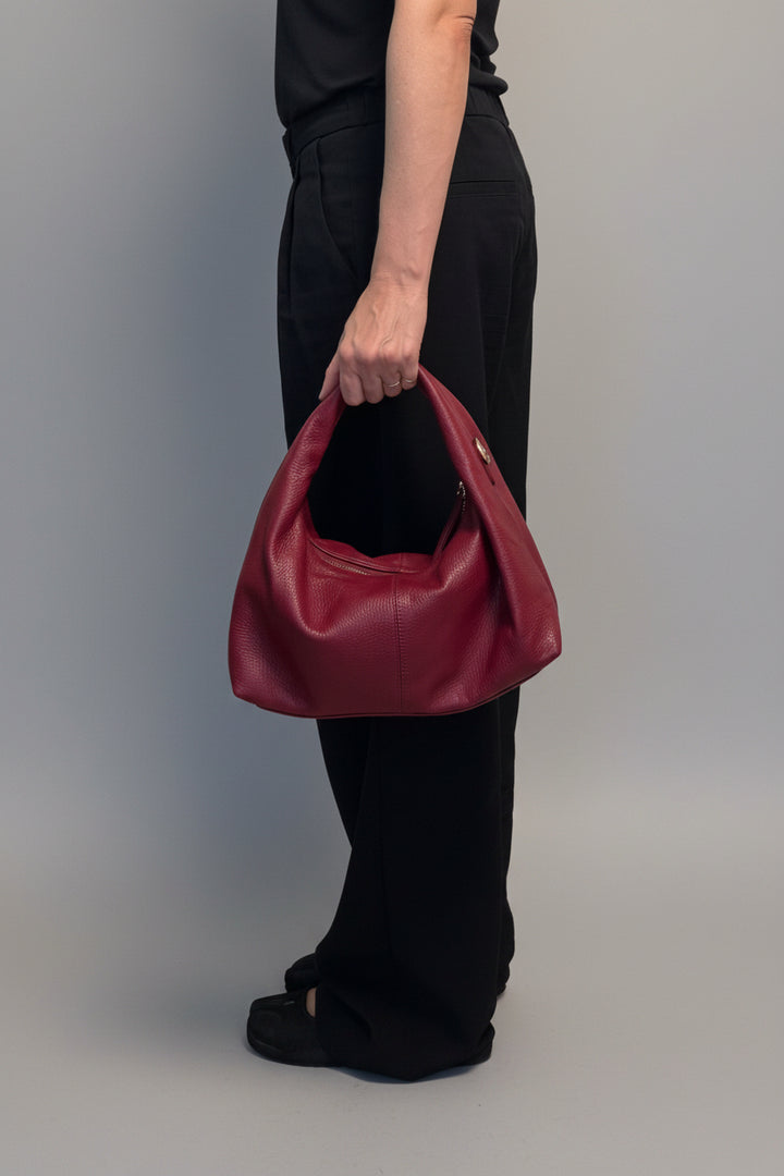 HYER GOODS mini everyday shoulder bag #color_cherry-red