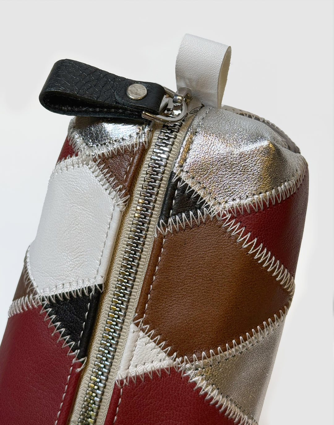 hyer goods x claire akkan upcycled  patchwork pencil case #color_patchwork