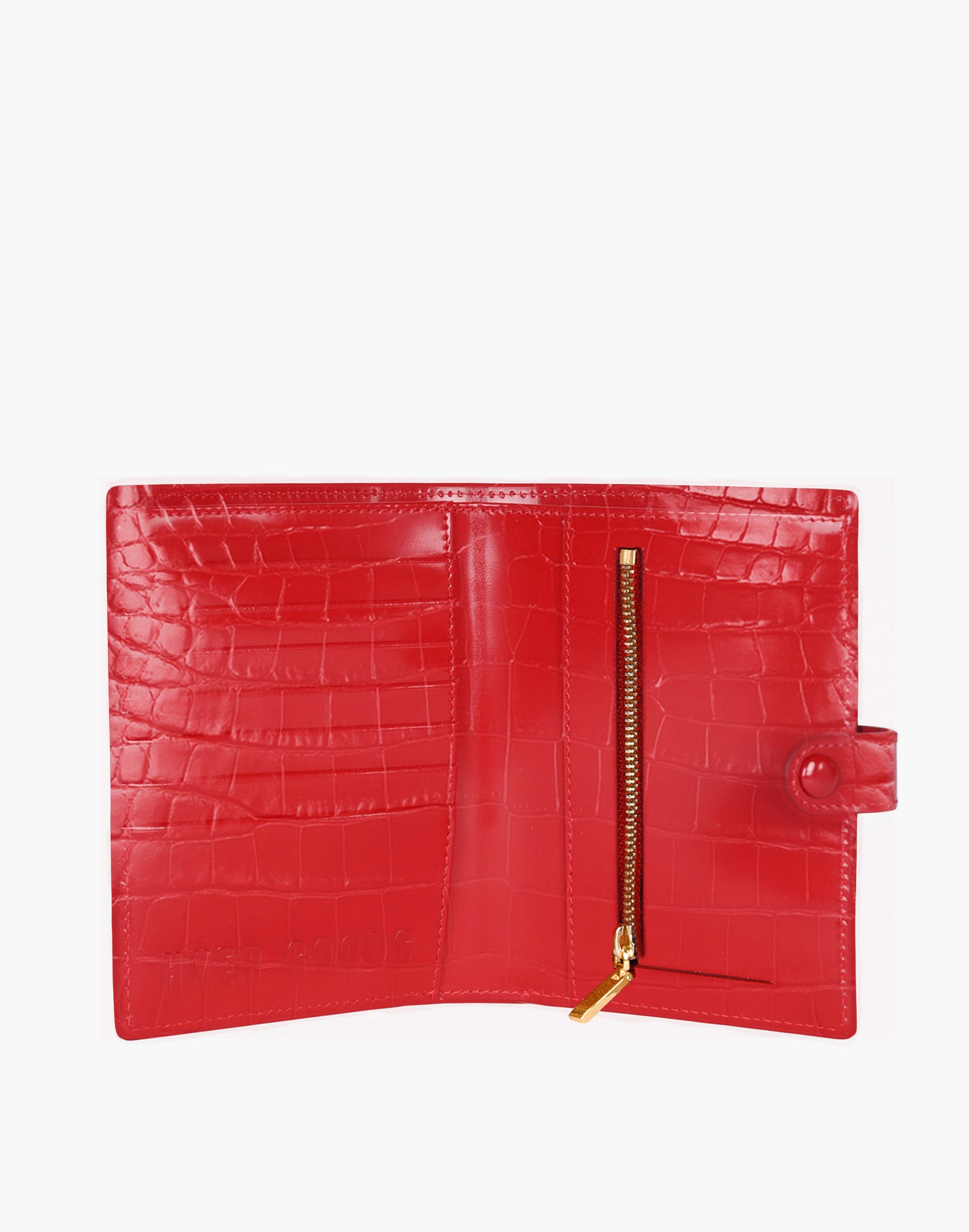 Luxe Zip Traveler's Wallet – Italian Leather, Timeless Design