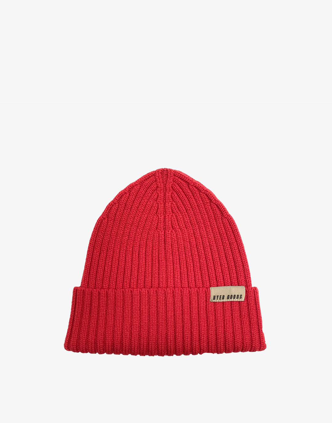 Hyer Goods_A Better Beanie_Cherry Red_#color_cherry-red