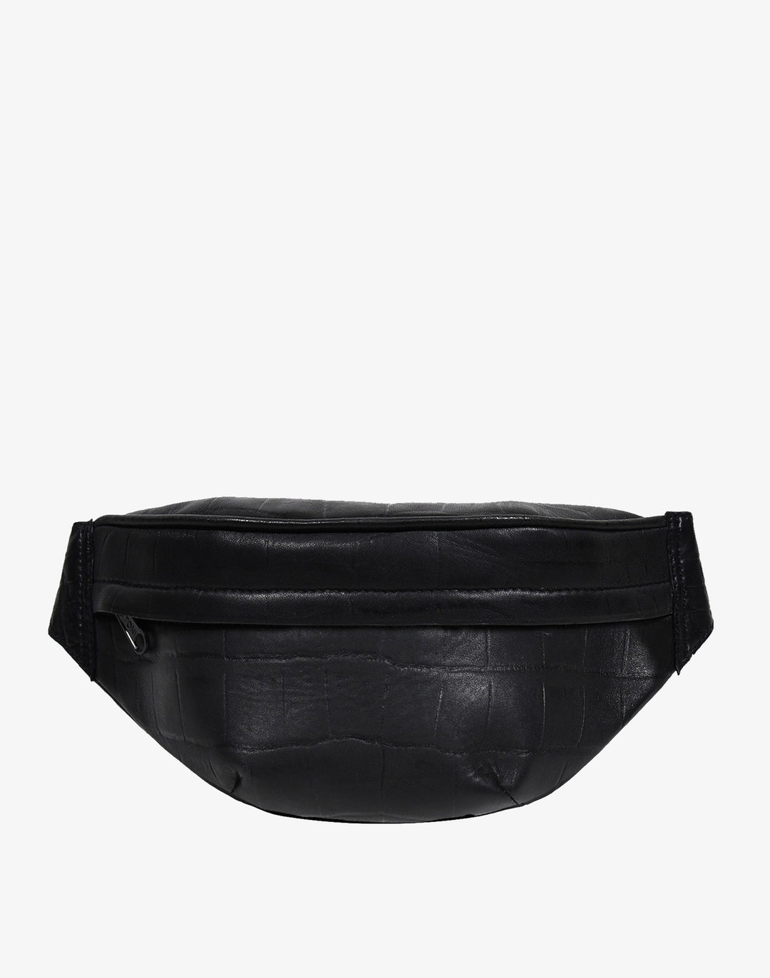 Hyer Goods Upcycled Leather Fanny Pack - Black