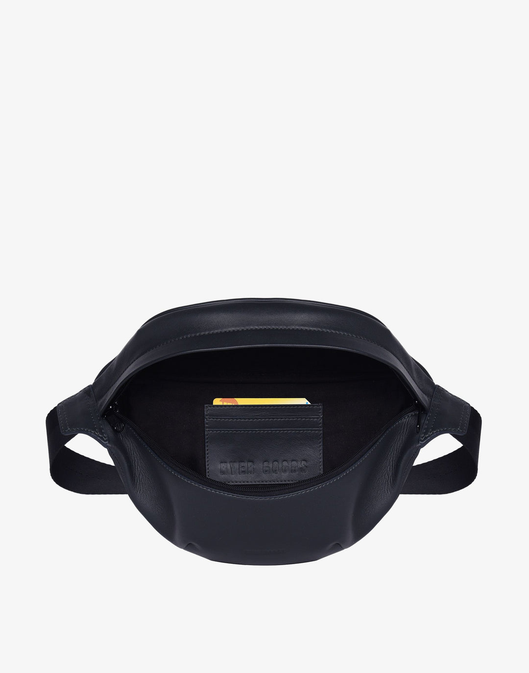 Hyer Goods - Upcycled Leather Fanny Pack - Black