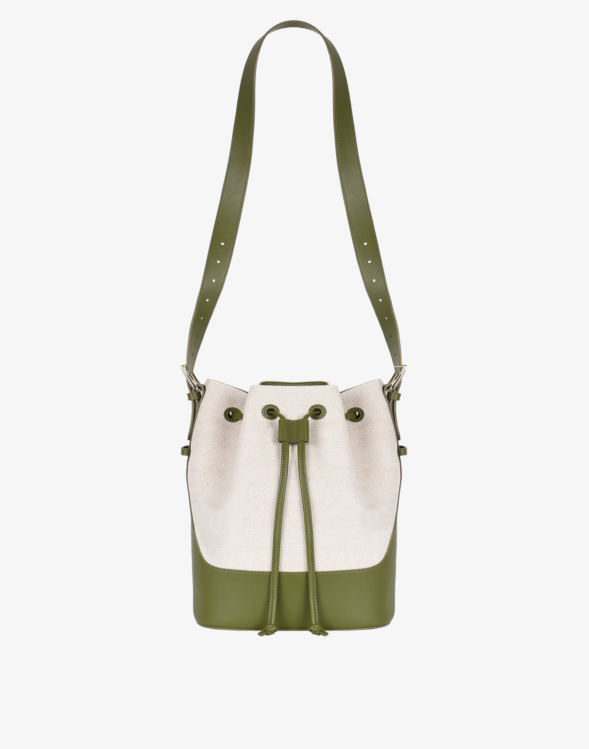 日本未入荷☆leather edge canvas bag (large)/hetherment Canvas Cinch Bucket Bag Canvas Cinch Bucket Bag | Hyer Goods