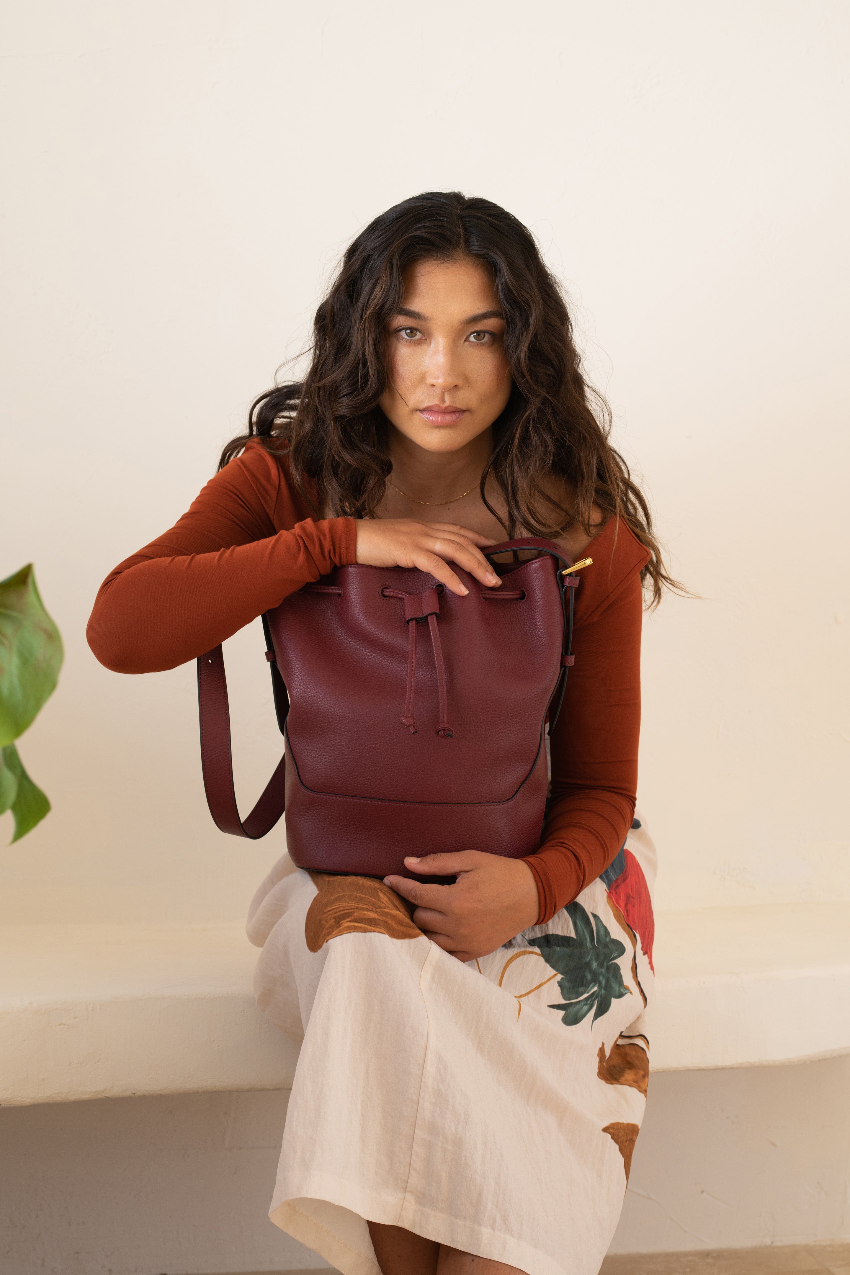 Luxe Cinch Bucket Bag Luxe Cinch Bucket Bag | Hyer Goods