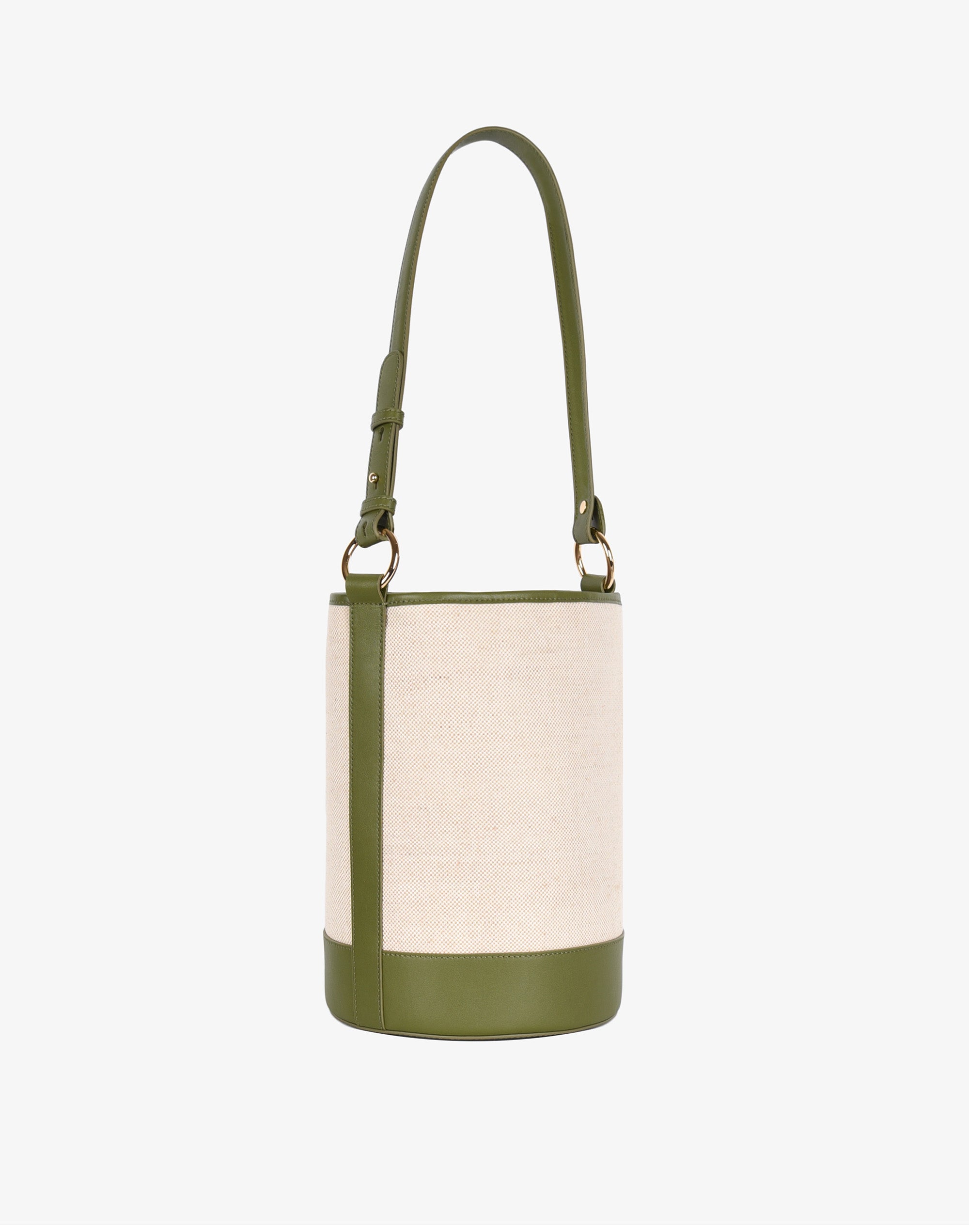 Linen bucket outlet bag