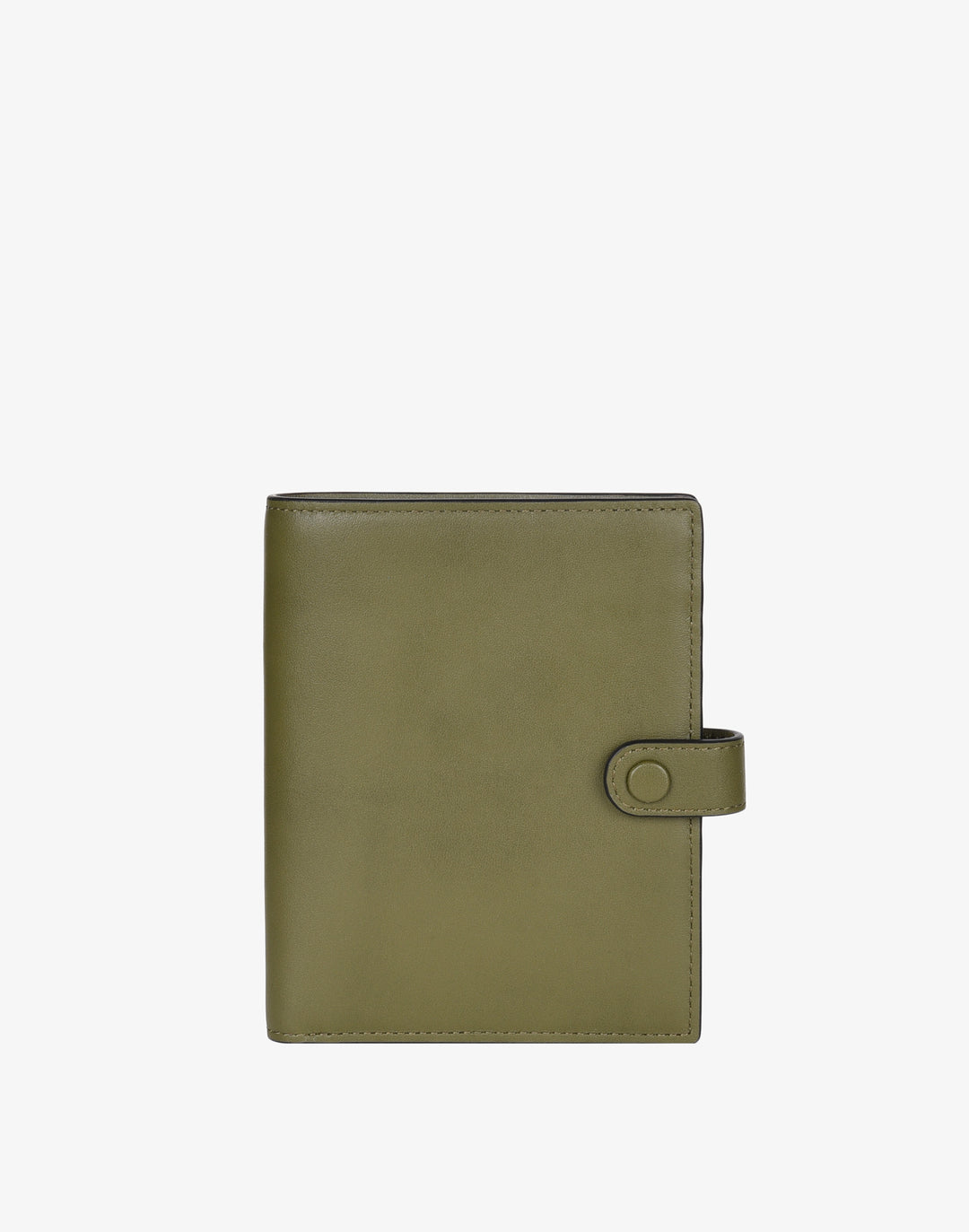 hyer goods recycled leather travel passport wallet olive#color_olive