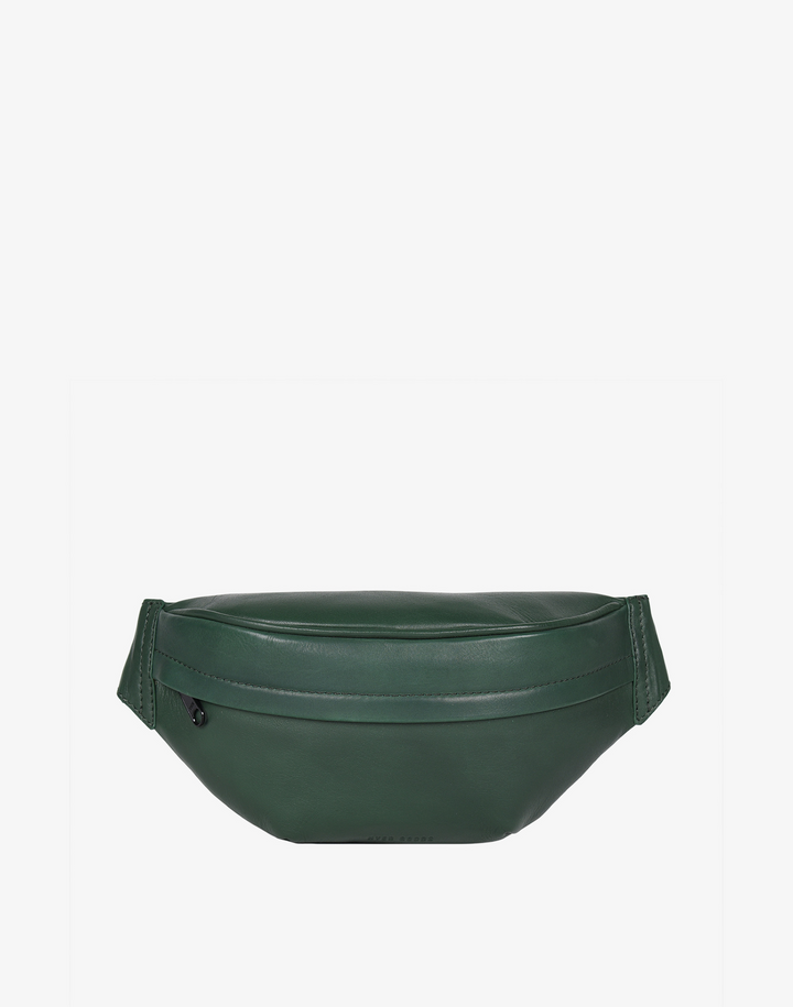 Green leather fanny sales pack