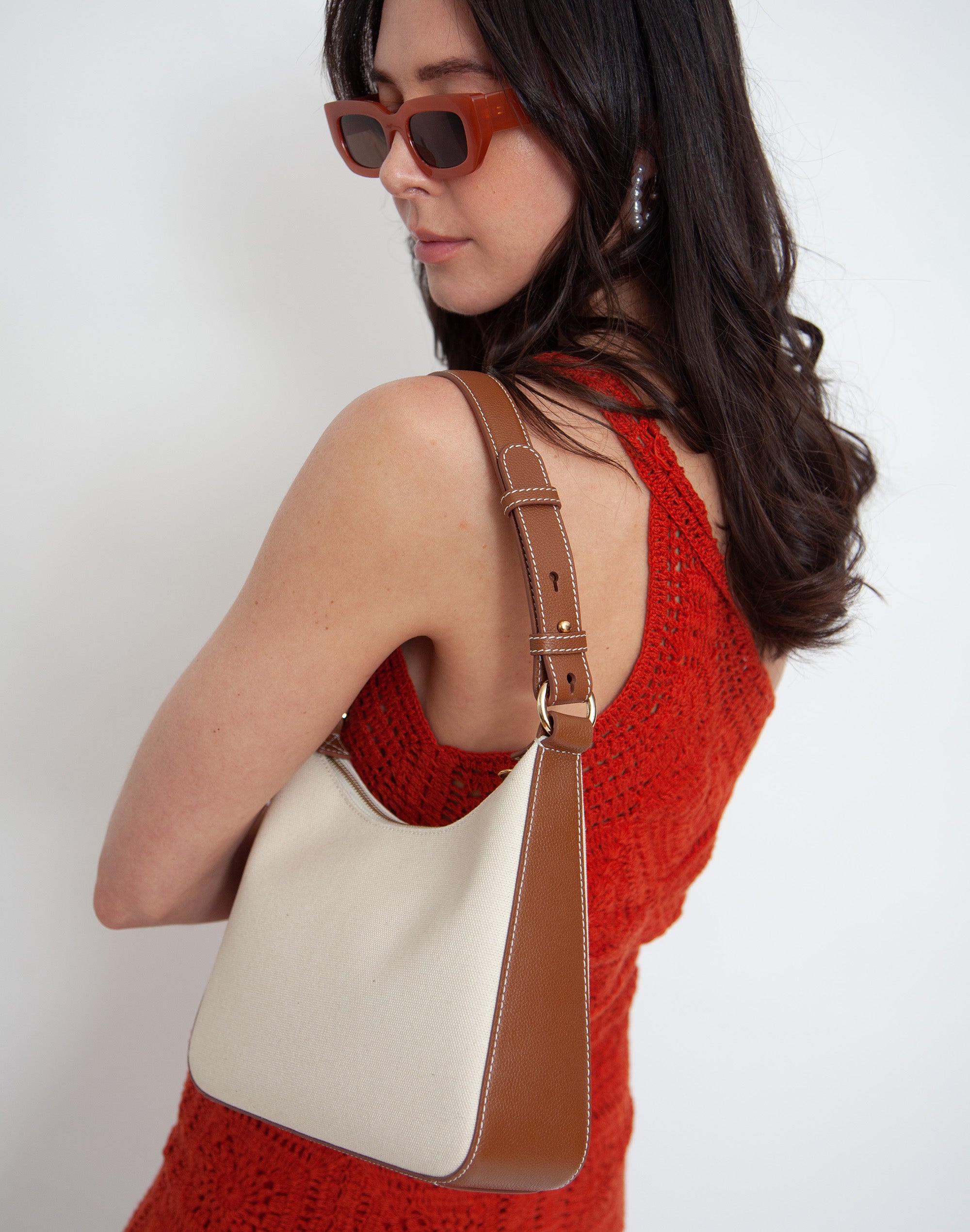 Canvas hobo hotsell shoulder bag