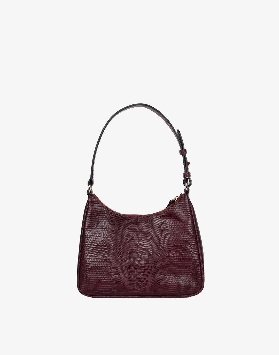Croco Luxe Medium Shoulder Bag