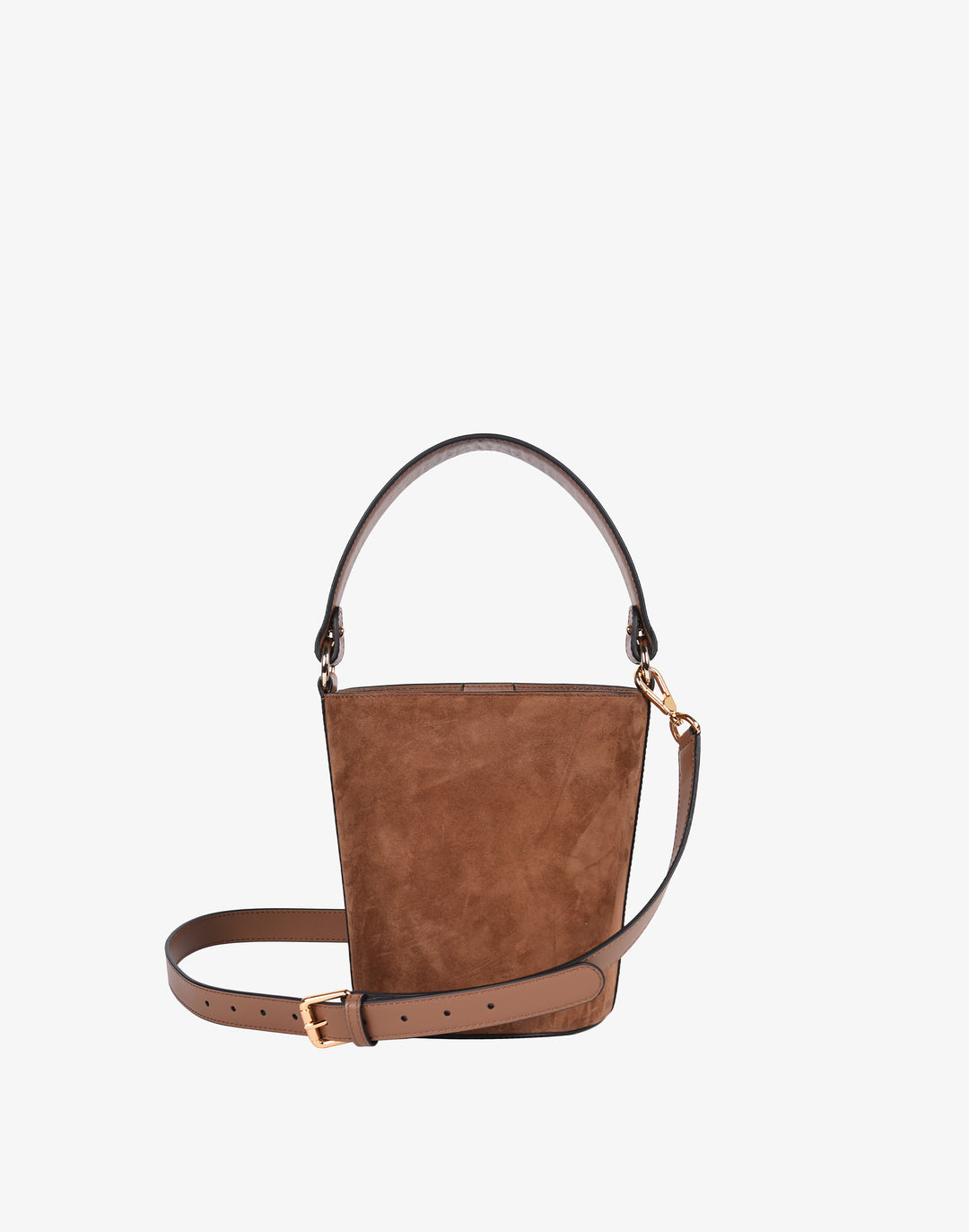 Mini Bucket Bag - Brown