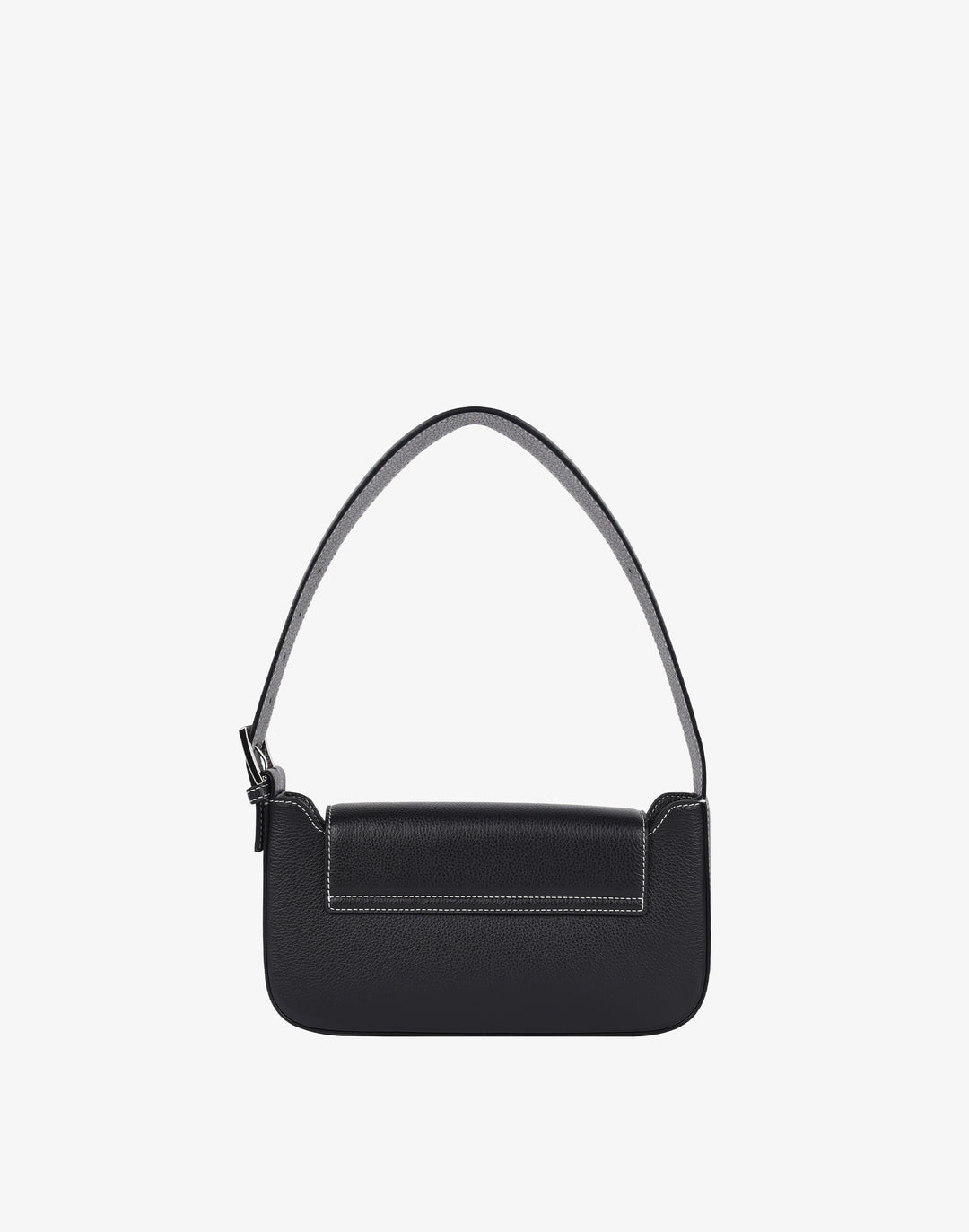 Baguette leather handbag
